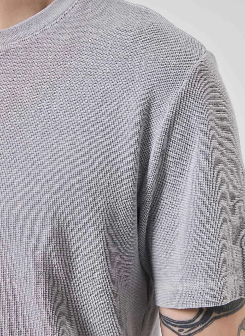 Camiseta Manga Curta Estonada Com Textura