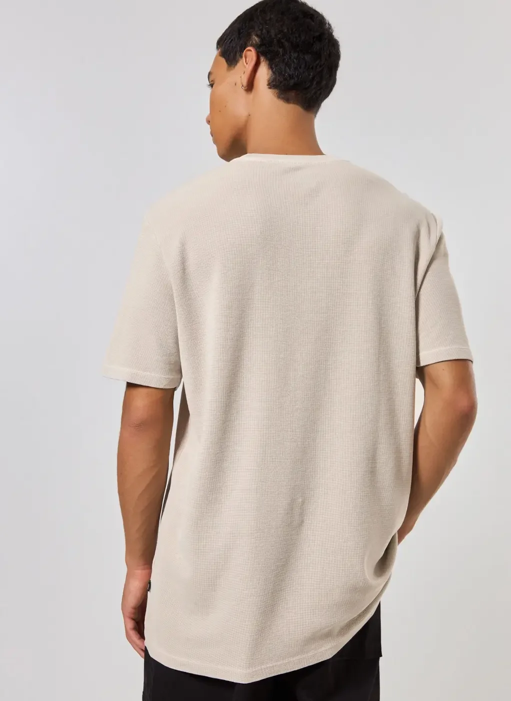 Camiseta Manga Curta Estonada Com Textura