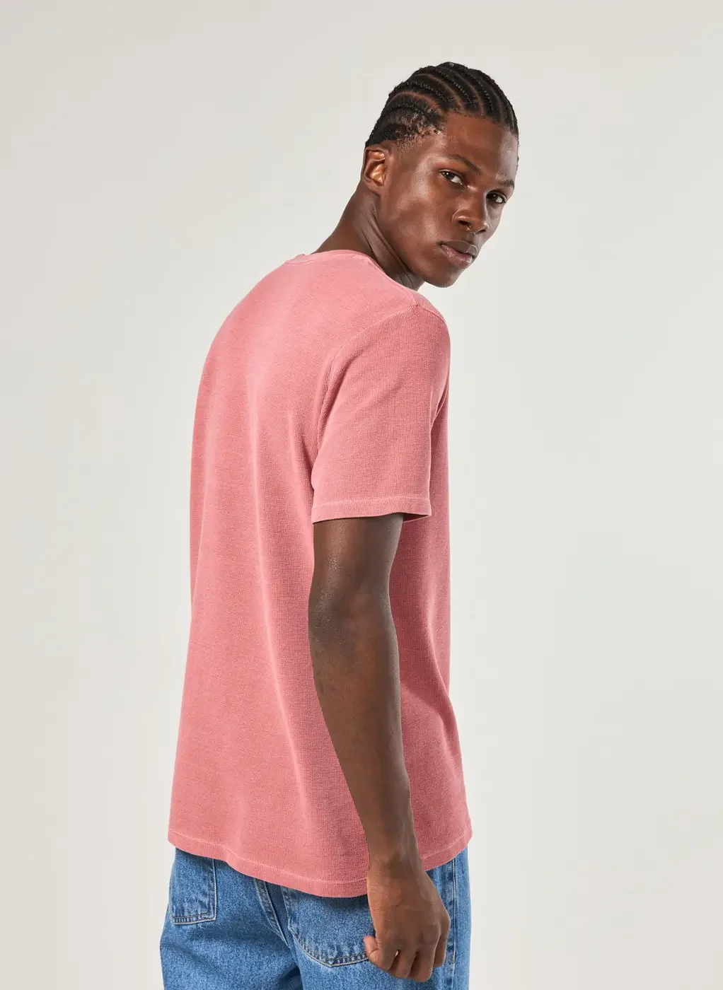 Camiseta Manga Curta Estonada Com Textura