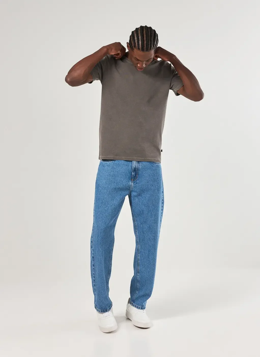 Camiseta Manga Curta Estonada Com Textura