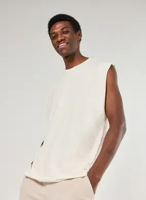 Regata Em Malha Cortada A Fio