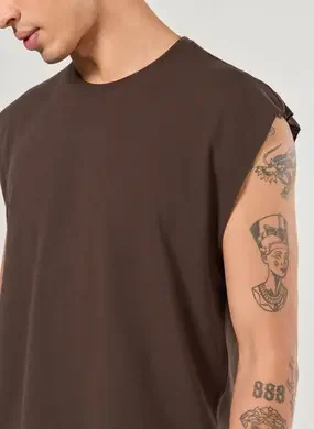 Regata Em Malha Cortada A Fio