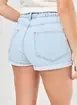 Short Mom Jeans Com Elástico