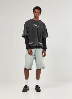 Bermudão Jeans Jorts