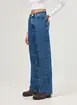 Calça Jeans Wide Leg De Cintura Alta