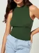 Blusa Em Tricô Sem Manga
