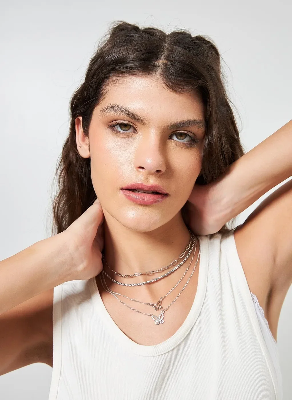 Conjunto Colares Borboleta