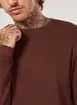 Camiseta Manga Longa Com Textura