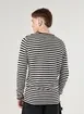 Blusa Manga Longa Em Tricô Listrado