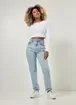 Blusa Cropped Básica Manga Longa