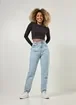 Blusa Cropped Básica Manga Longa