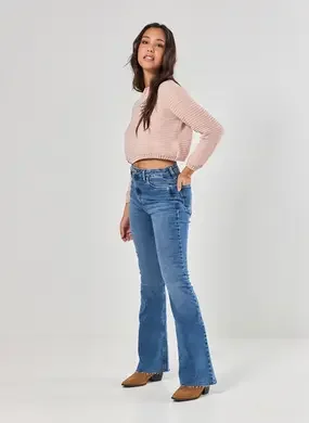 Blusa De Tricô Chenille Canelado