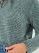 Blusa De Tricô Chenille Canelado