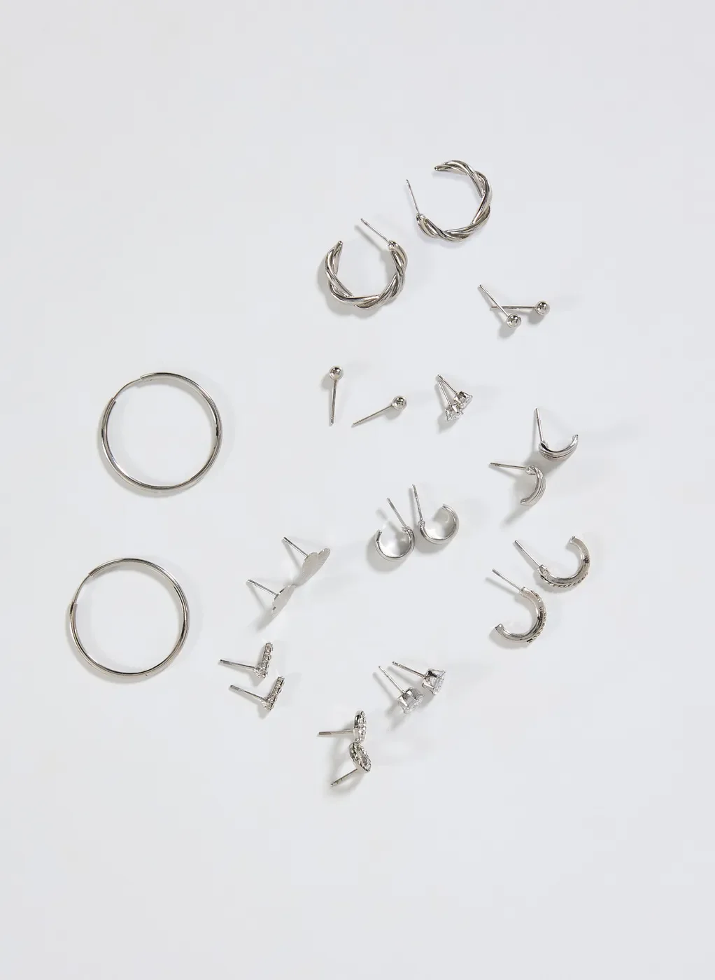 Conjunto 12 Brincos E Argolas