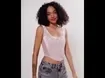 Corselet Em Veludo Rosa Com Tule