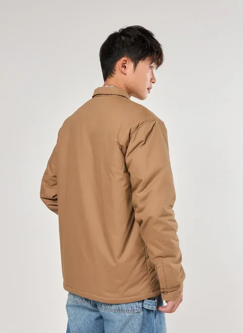 Jaqueta Acolchoada Estilo Camisa