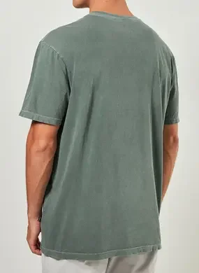 Camiseta Box Verde Estonada