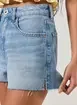 Short Mom Jeans Barra Cortada