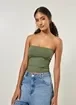 Blusa Tube Top Em Poliamida