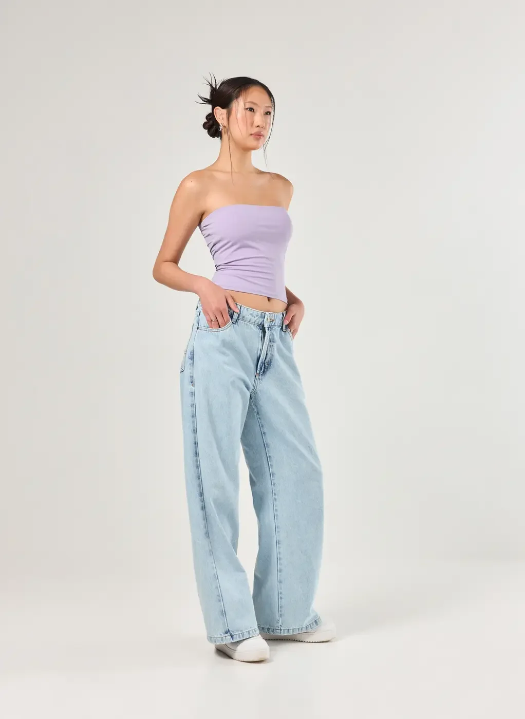 Blusa Tube Top Em Poliamida