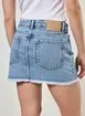 Saia Jeans Barra Desfiada