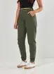 Calça Jogger Em Sarja Com Elástico