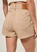 Short Em Sarja Caqui Utilitário