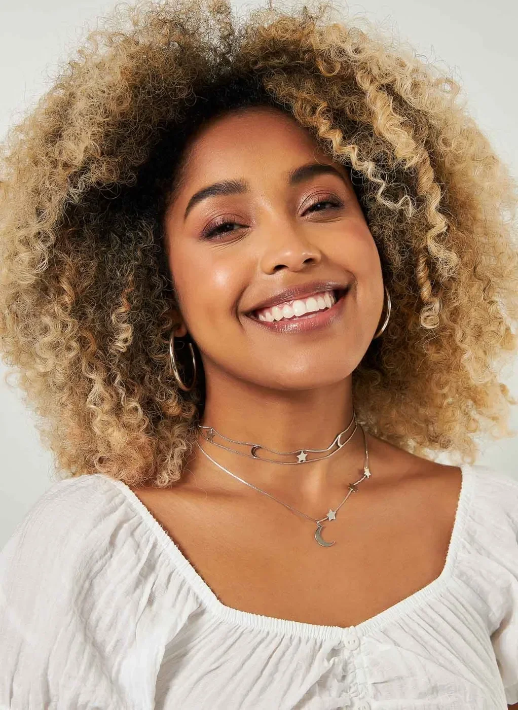 Kit Choker E Colar Lua E Estrelas