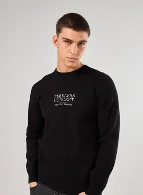 Blusa Manga Longa Tricô Timeless