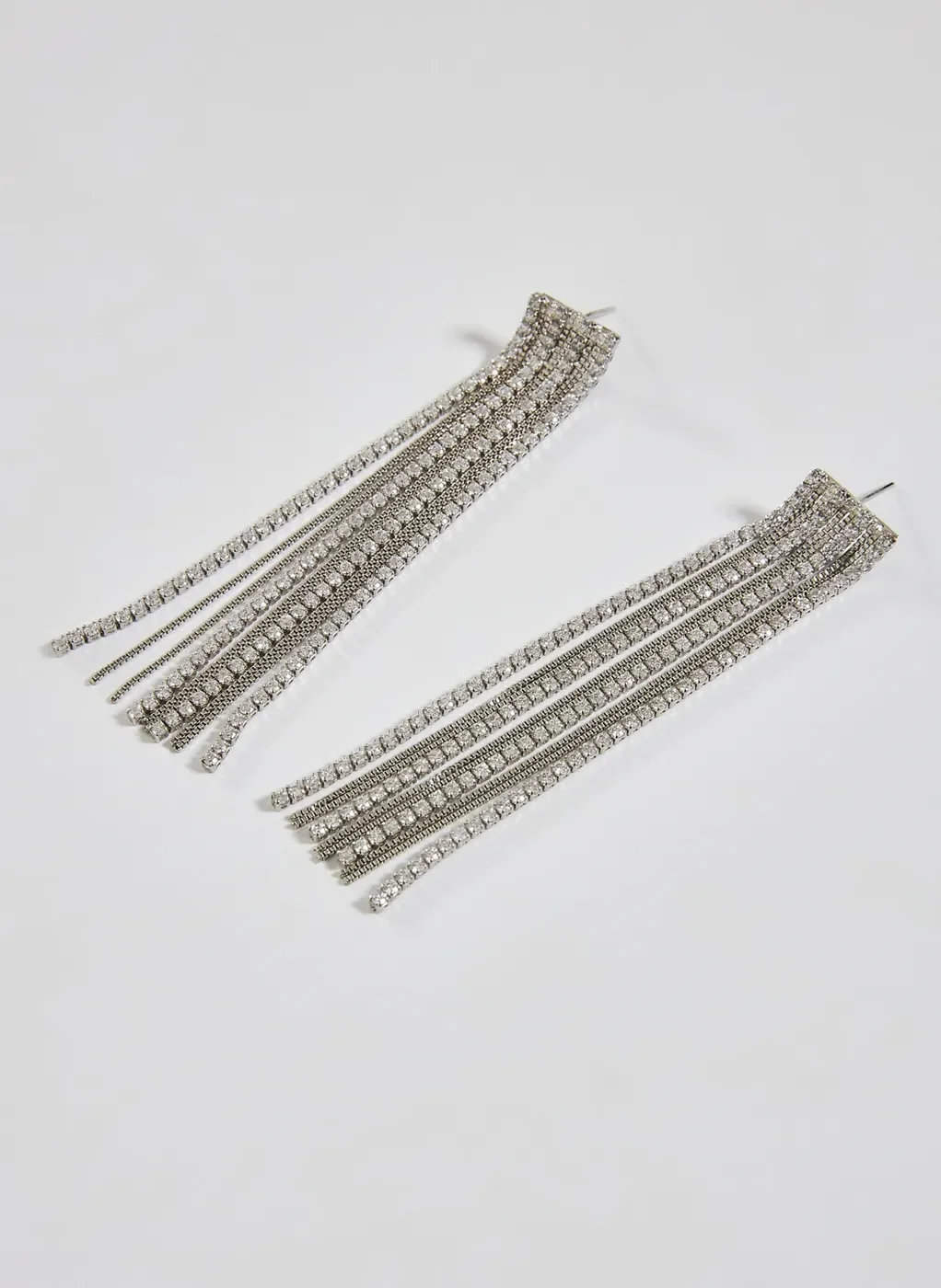 Brinco Franja De Strass