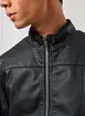 Jaqueta Biker Poliuretano Preto