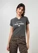 Blusa Preta Estonada New York