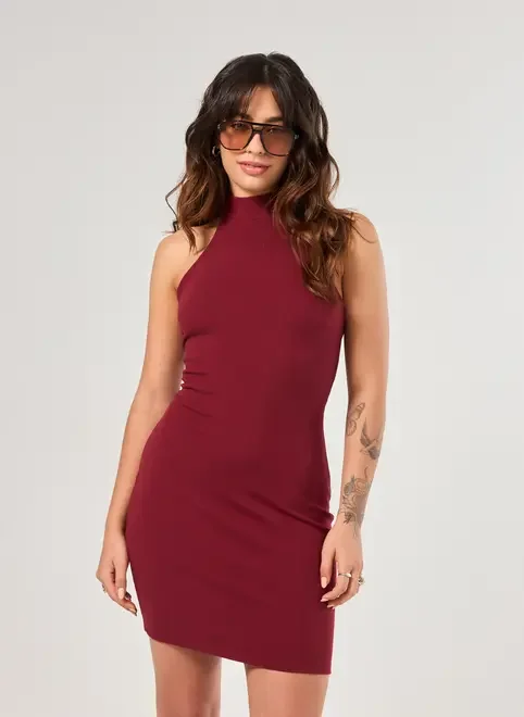 Vestido Curto Com Amarração