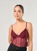 Body Corselet Com Transparência