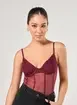 Body Corselet Com Transparência
