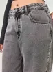 Calça Wide Leg Jeans Cintura Média