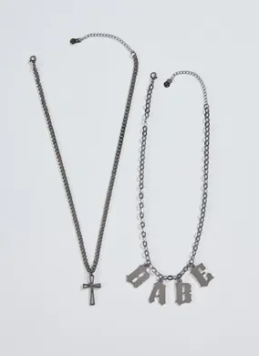 Dupla De Colares Cruz Babe