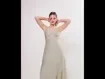 Vestido Midi Com Fenda E Alcinhas