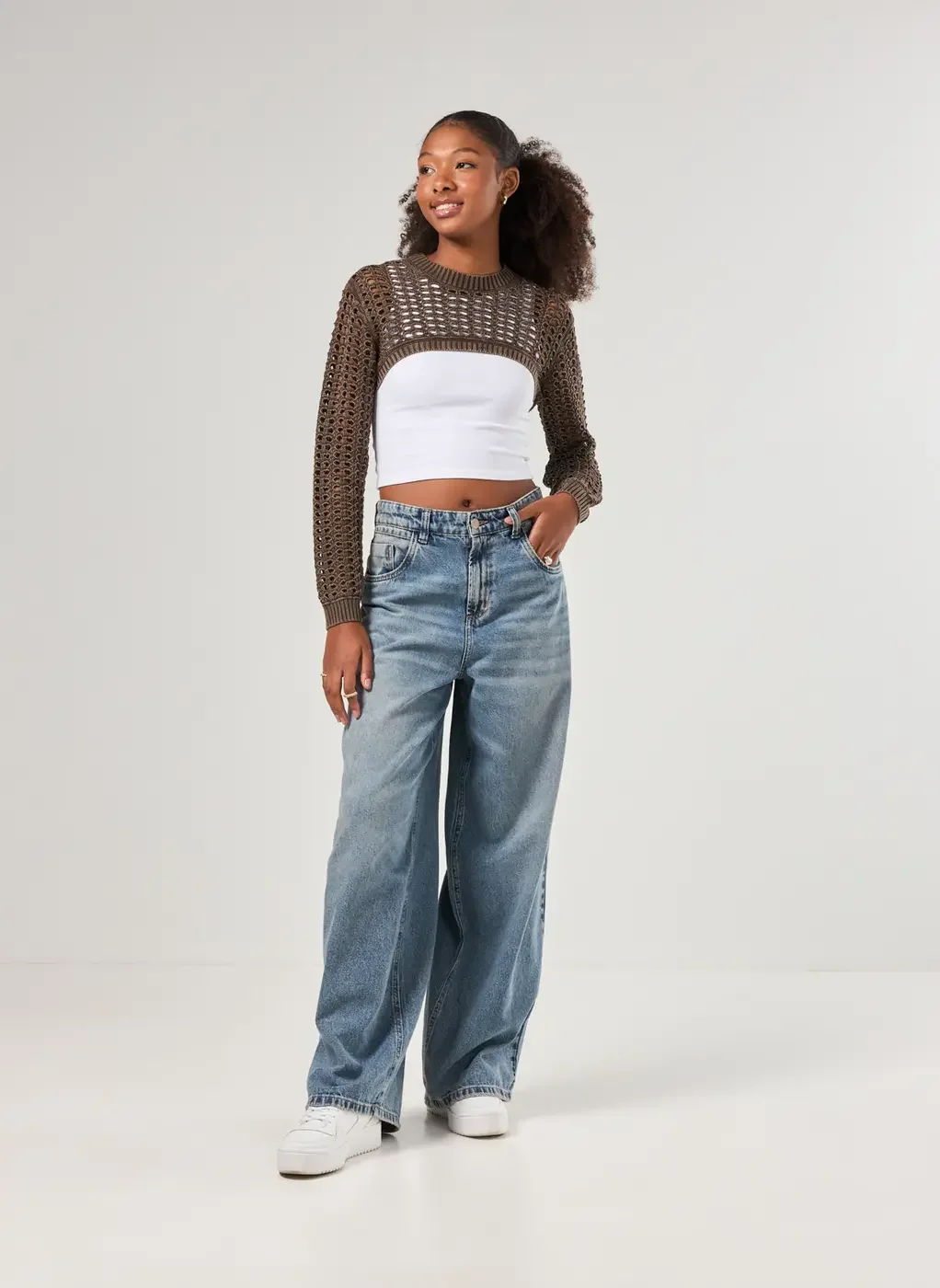 Super Cropped Tricô