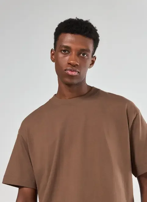 Camiseta Relaxed De Manga Curta