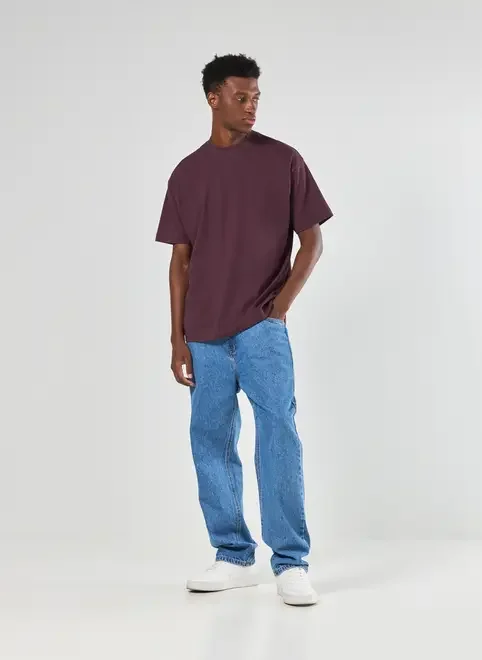 Camiseta Relaxed De Manga Curta