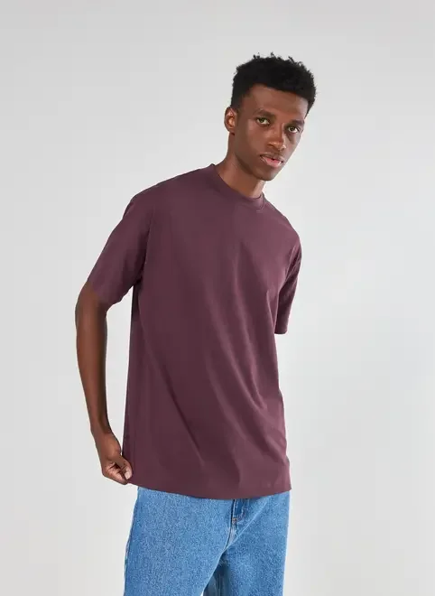 Camiseta Relaxed De Manga Curta