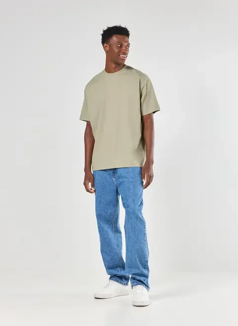 Camiseta Relaxed De Manga Curta