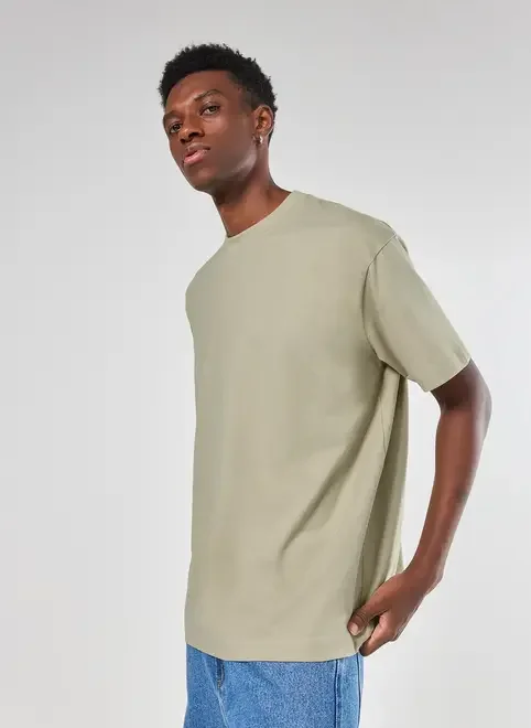 Camiseta Relaxed De Manga Curta