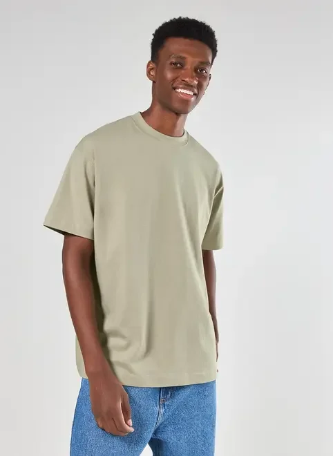 Camiseta Relaxed De Manga Curta