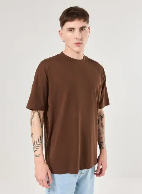 Camiseta Relaxed De Manga Curta