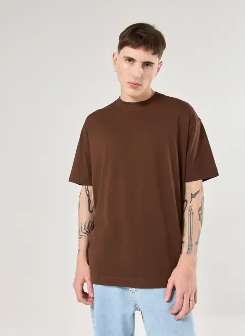 Camiseta Relaxed De Manga Curta