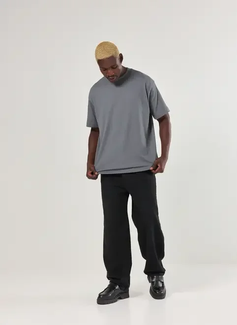 Camiseta Relaxed De Manga Curta