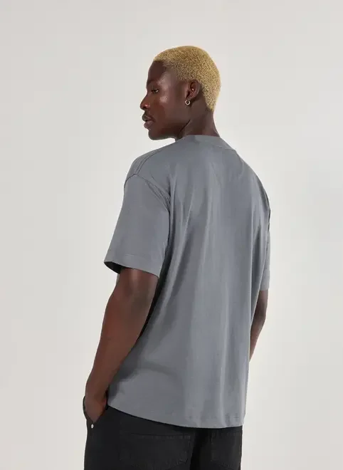 Camiseta Relaxed De Manga Curta