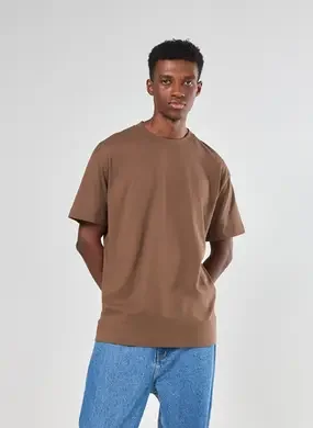 Camiseta Relaxed De Manga Curta